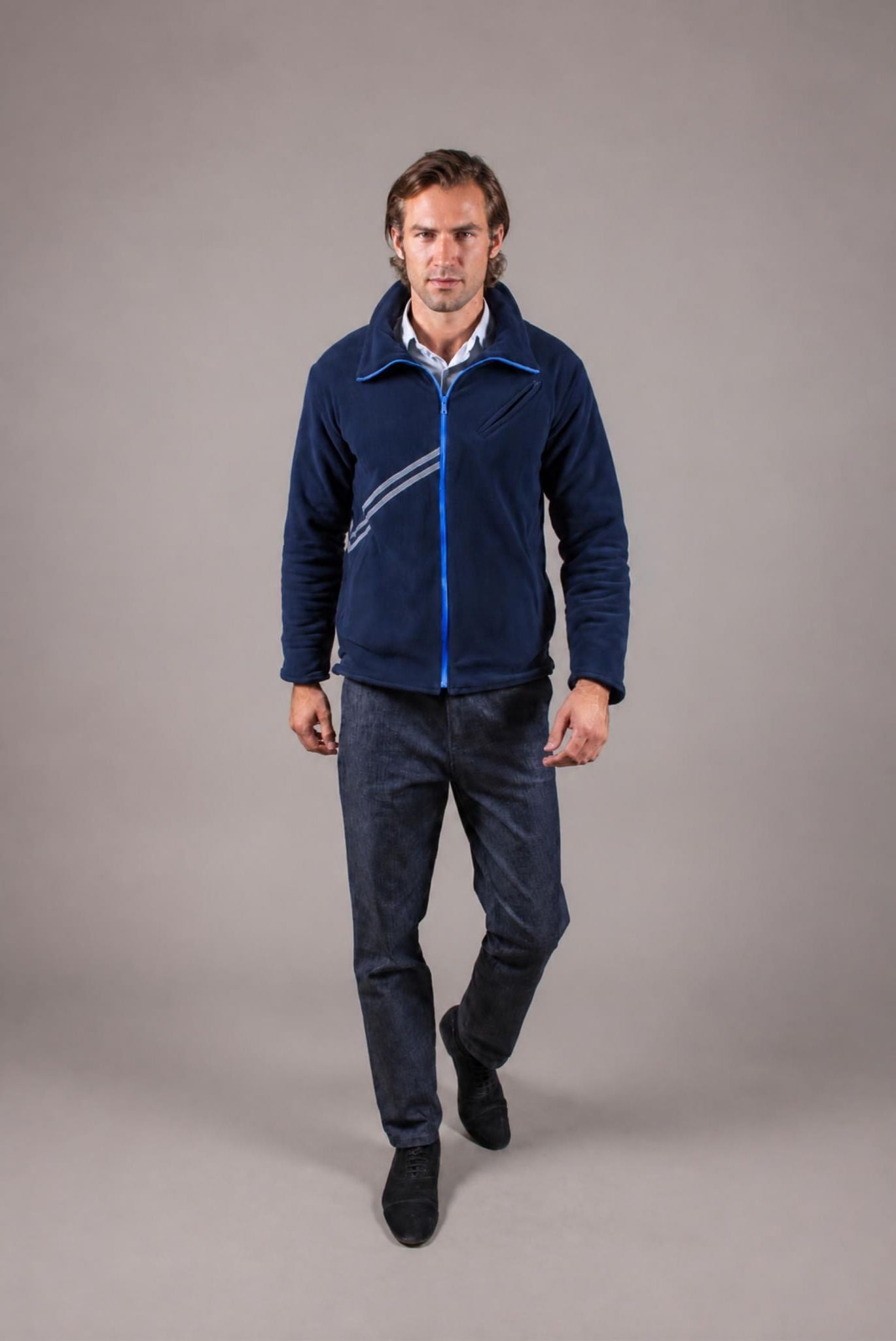 Veste micro polaire réversible CAMDEN
