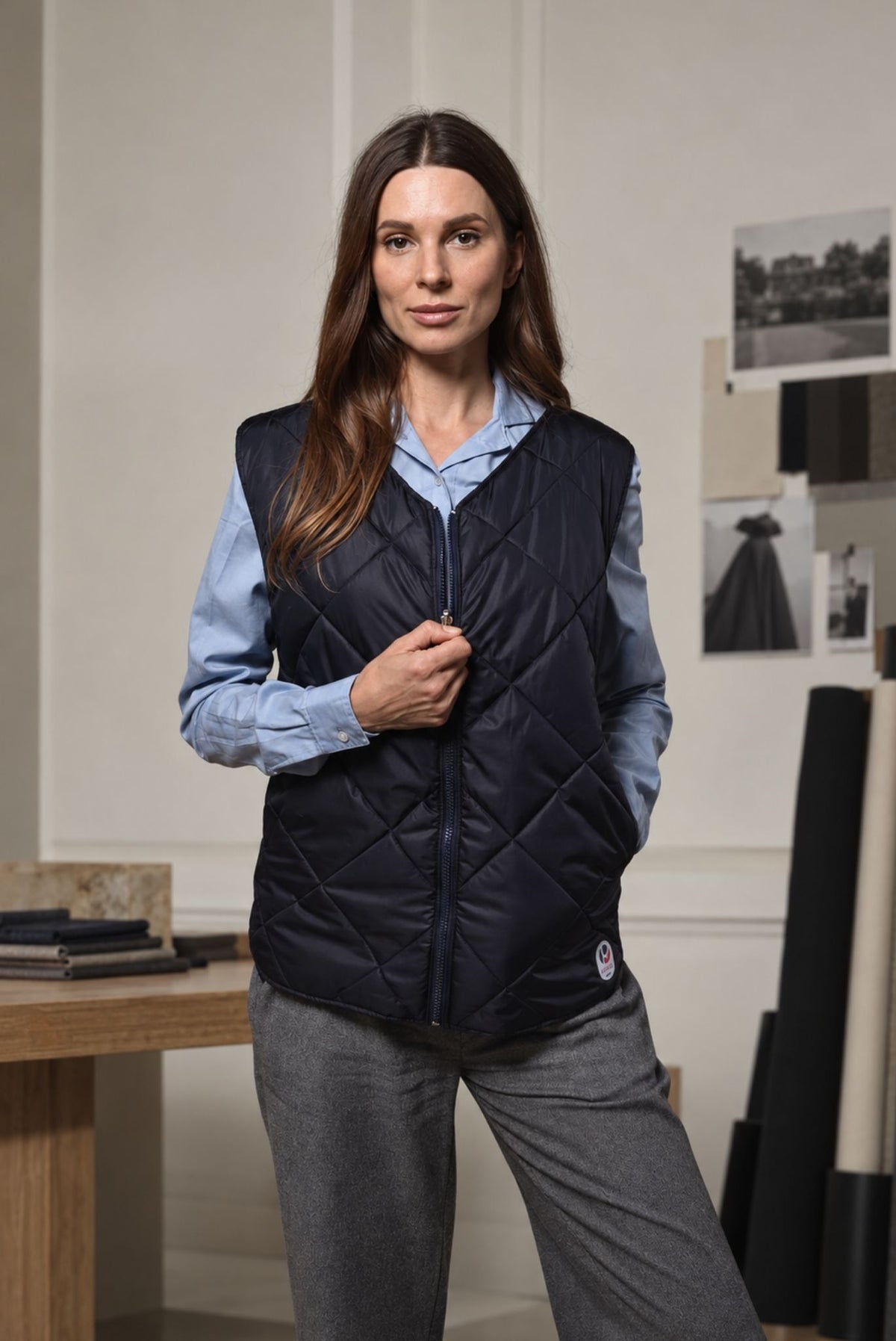 Sleeveless vests