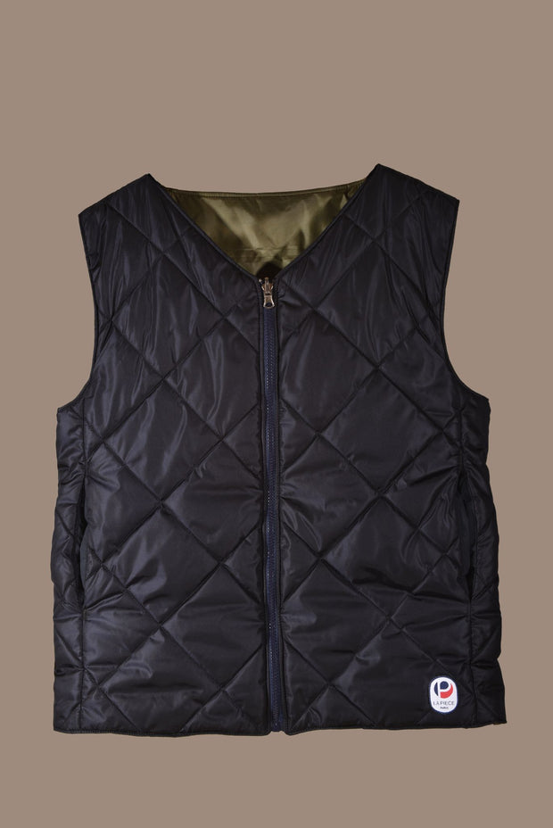 Reversible RIVOLI quilted vest