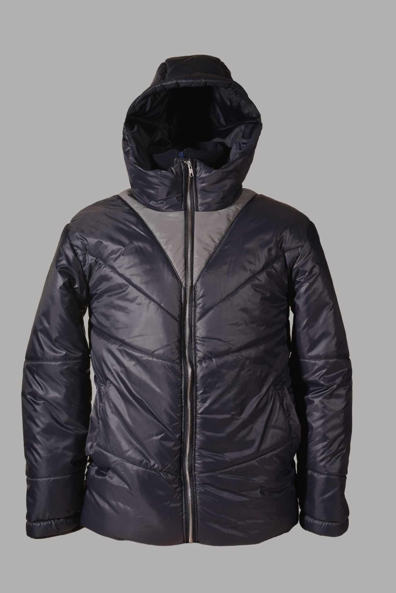 RIVOLI navy down jacket